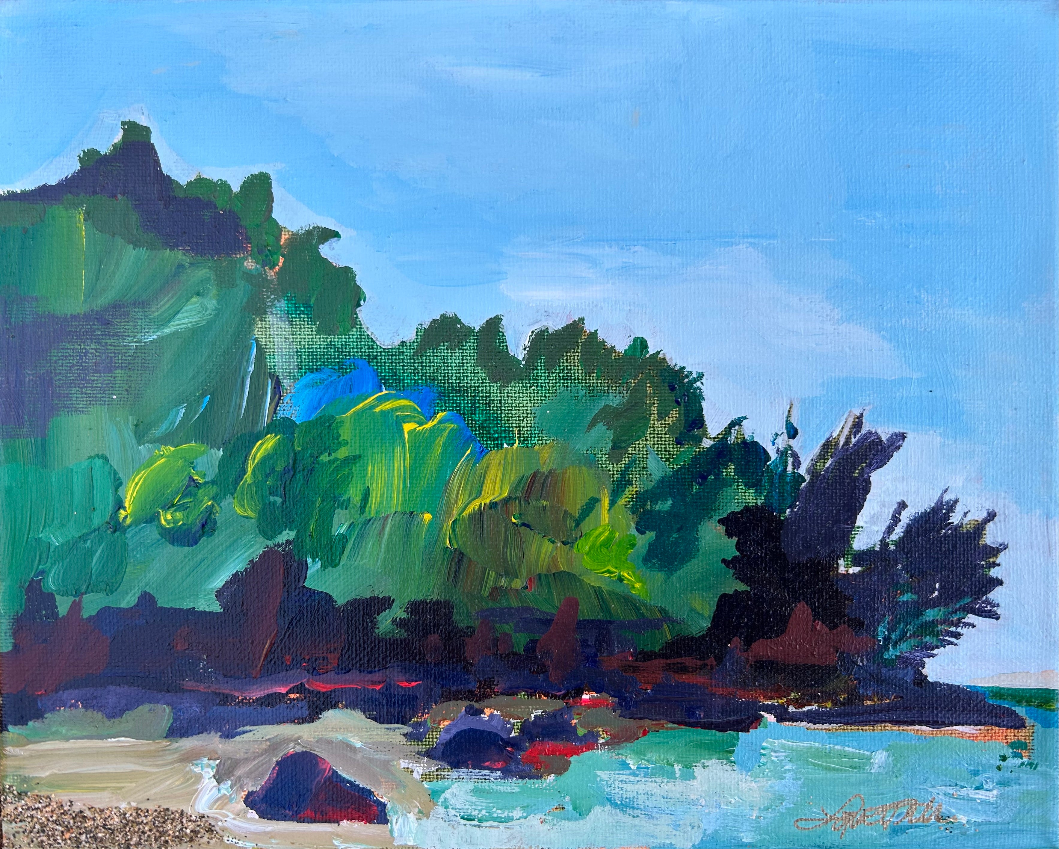 Landscape Studies - Acrylic Painting - Fine Arts