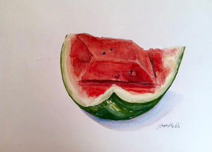 Sliced Watermelon